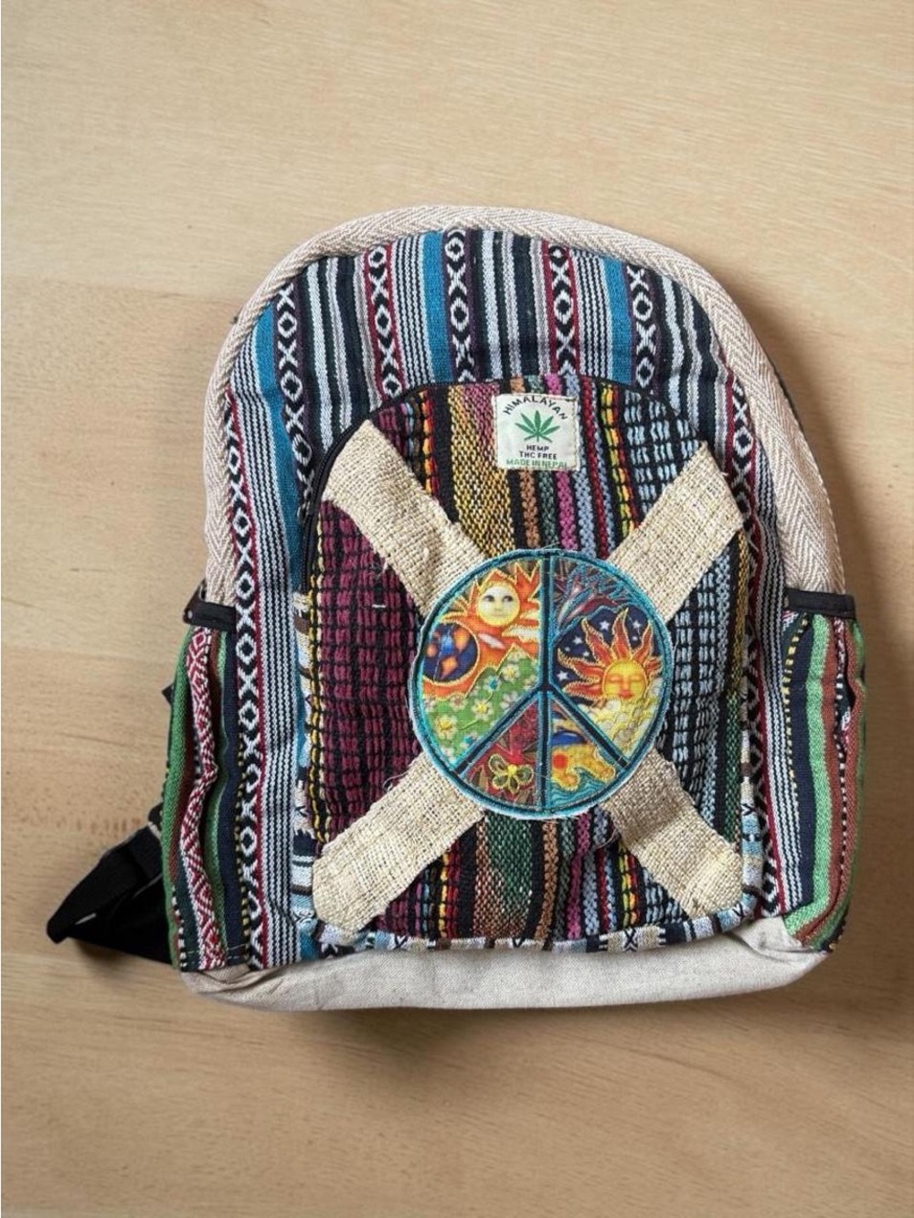 Multicolor Boho Backpack- NWT
